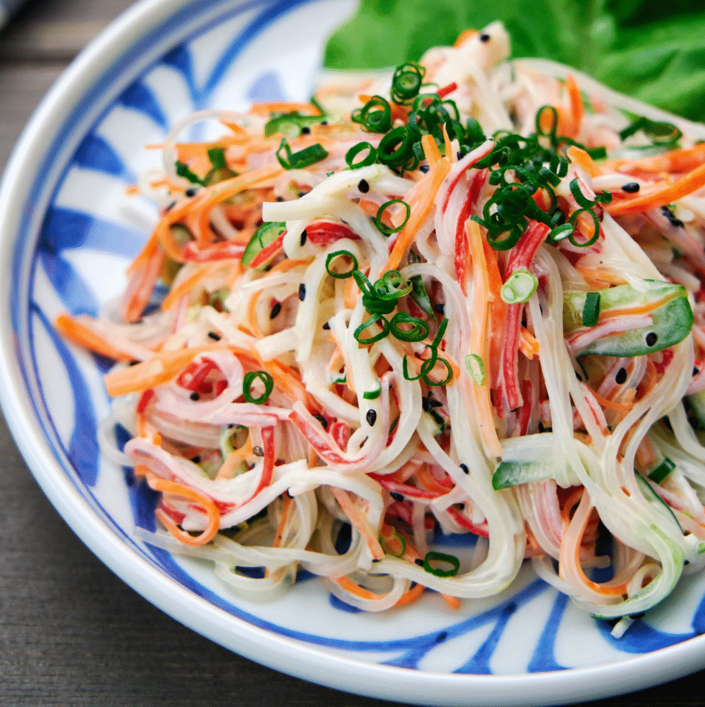 japanese kani salad 004 scaled